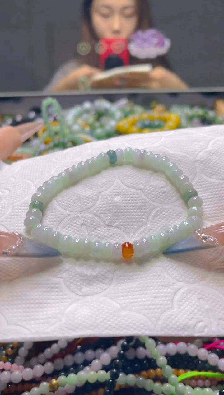 颈饰未镶嵌翡翠5MM