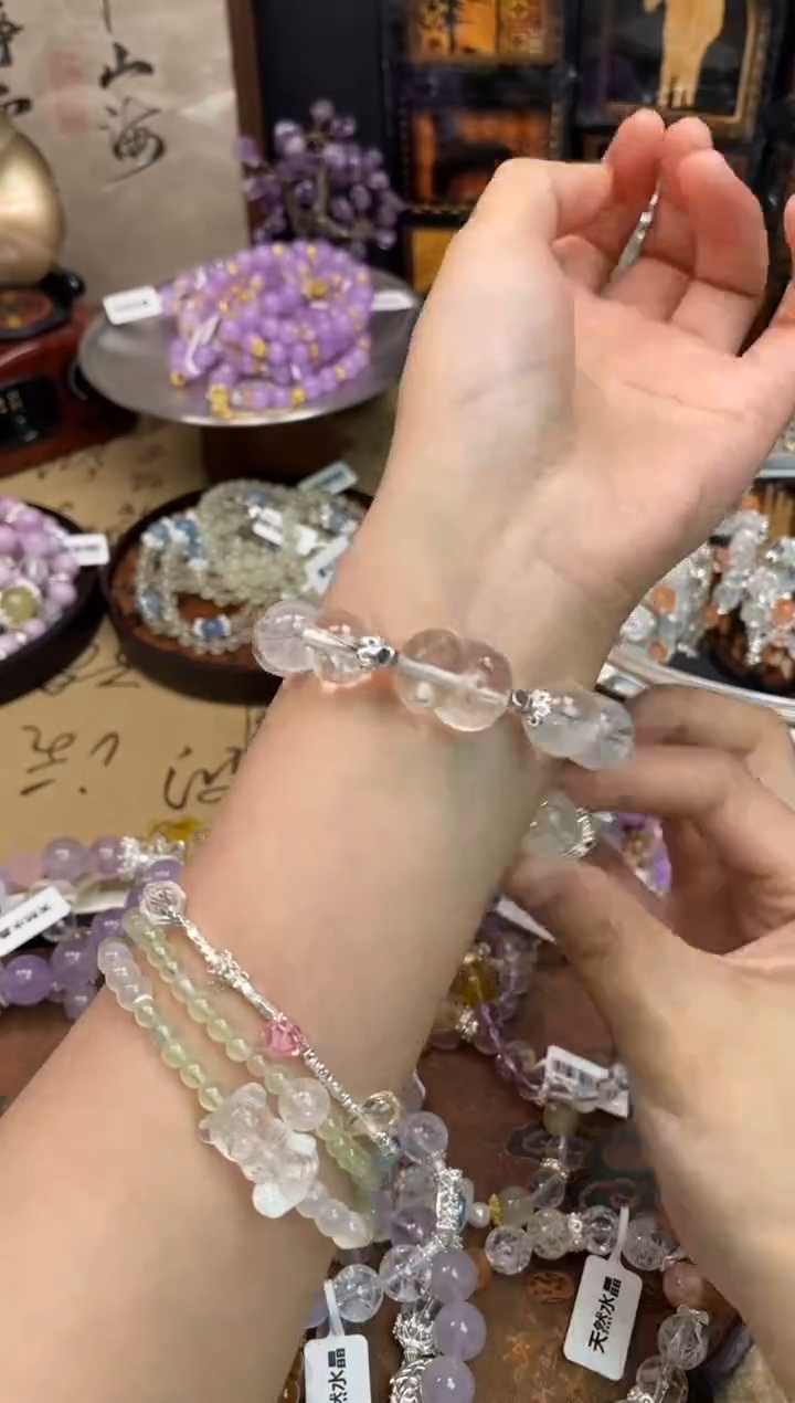 【闪购商品】水晶手链未镶嵌338手串