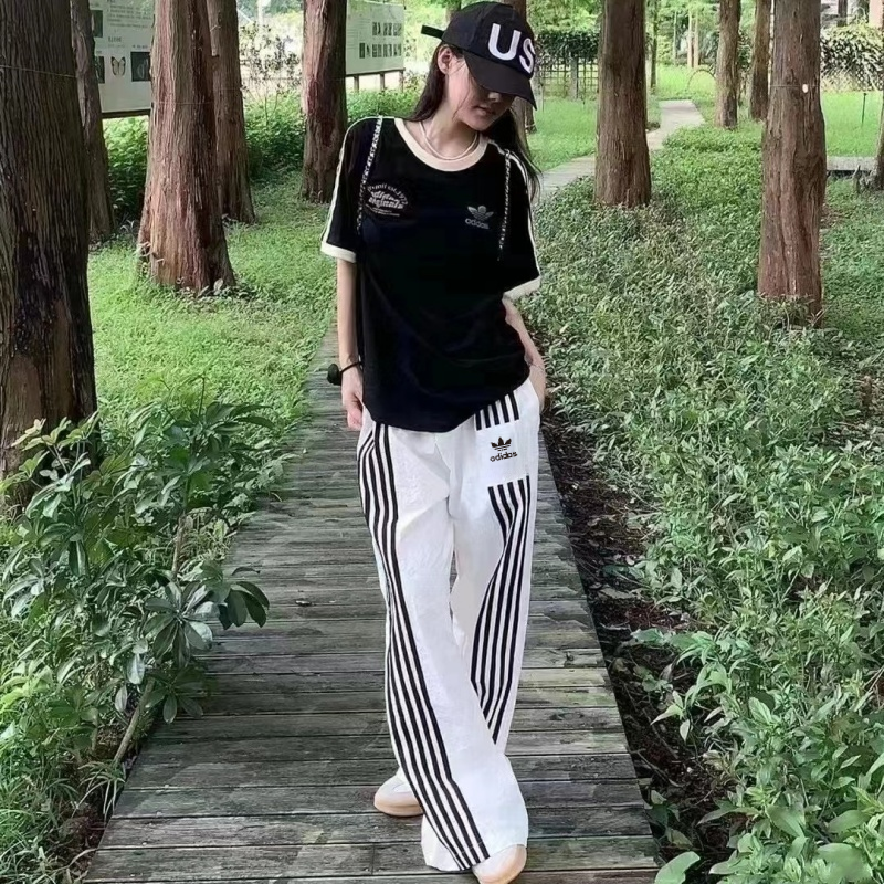 【内部福利】夏季香蕉裤 女款梭织宽松刺绣休闲裤