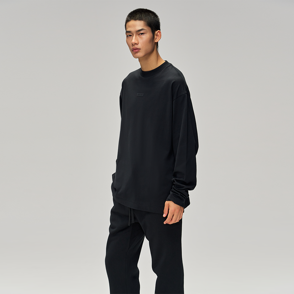ESSENTIALS FEAR OF GOD 2025 Spring Drop2 圆领长袖CLASSIC FIT