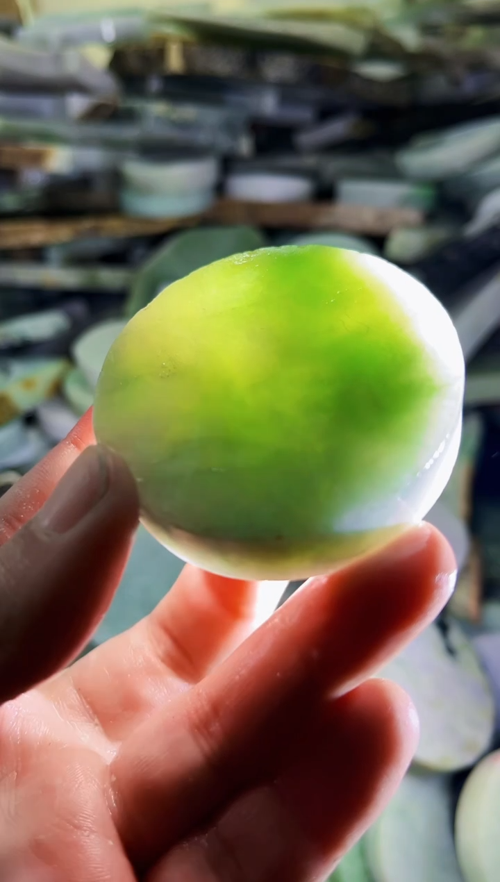 【闪购商品】翡翠耳饰未镶嵌A货康壹393