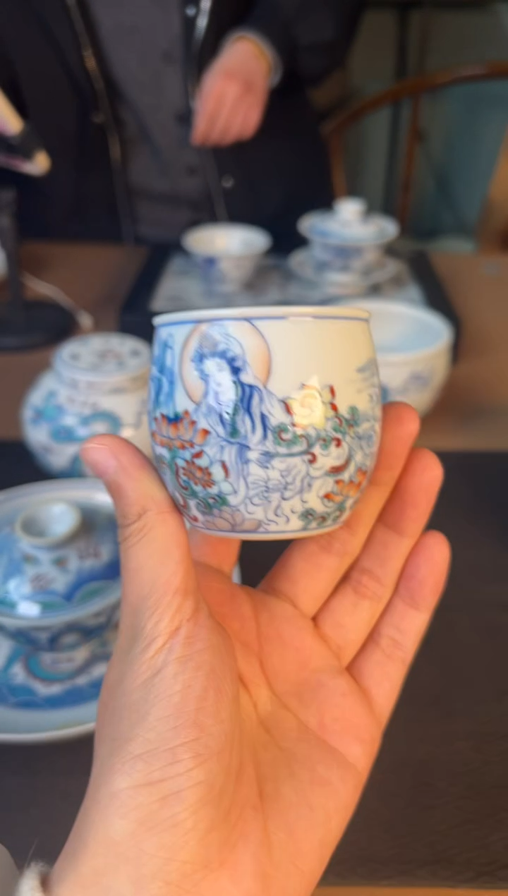 【闪购商品】瓷片              涂杏花