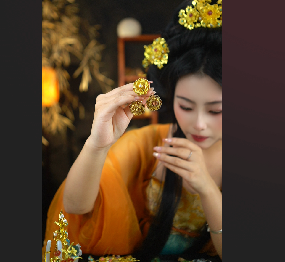 花辞闺宝阁原创古风饰品首饰