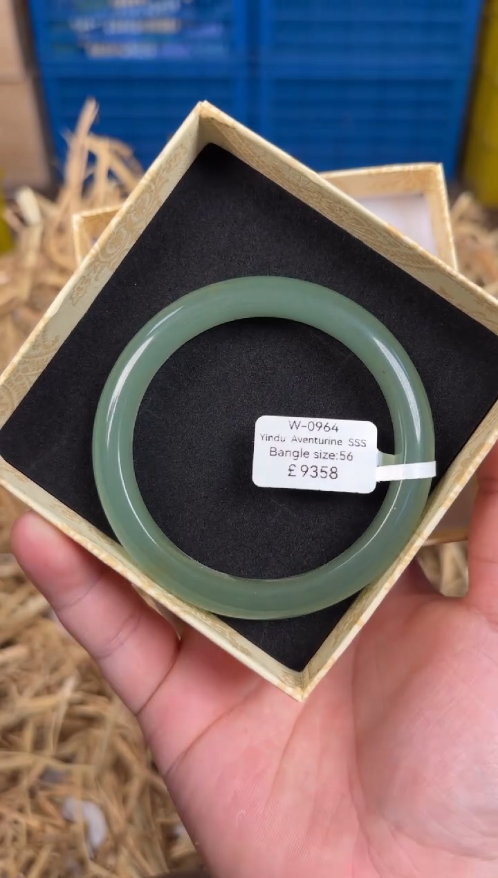 未镶嵌手镯石英质玉W0964