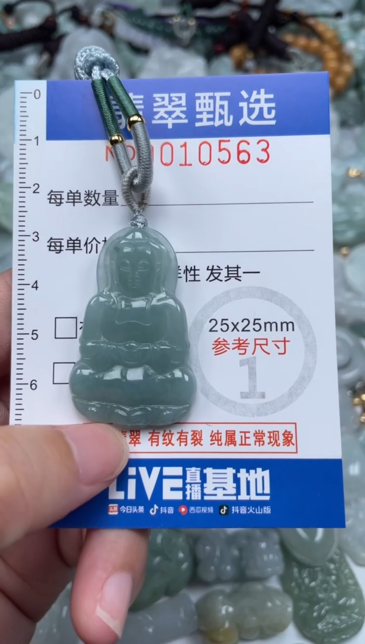 颈饰未镶嵌翡翠10563