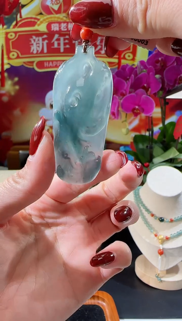 【闪购商品】翡翠吊坠(不含链)未镶嵌悟道