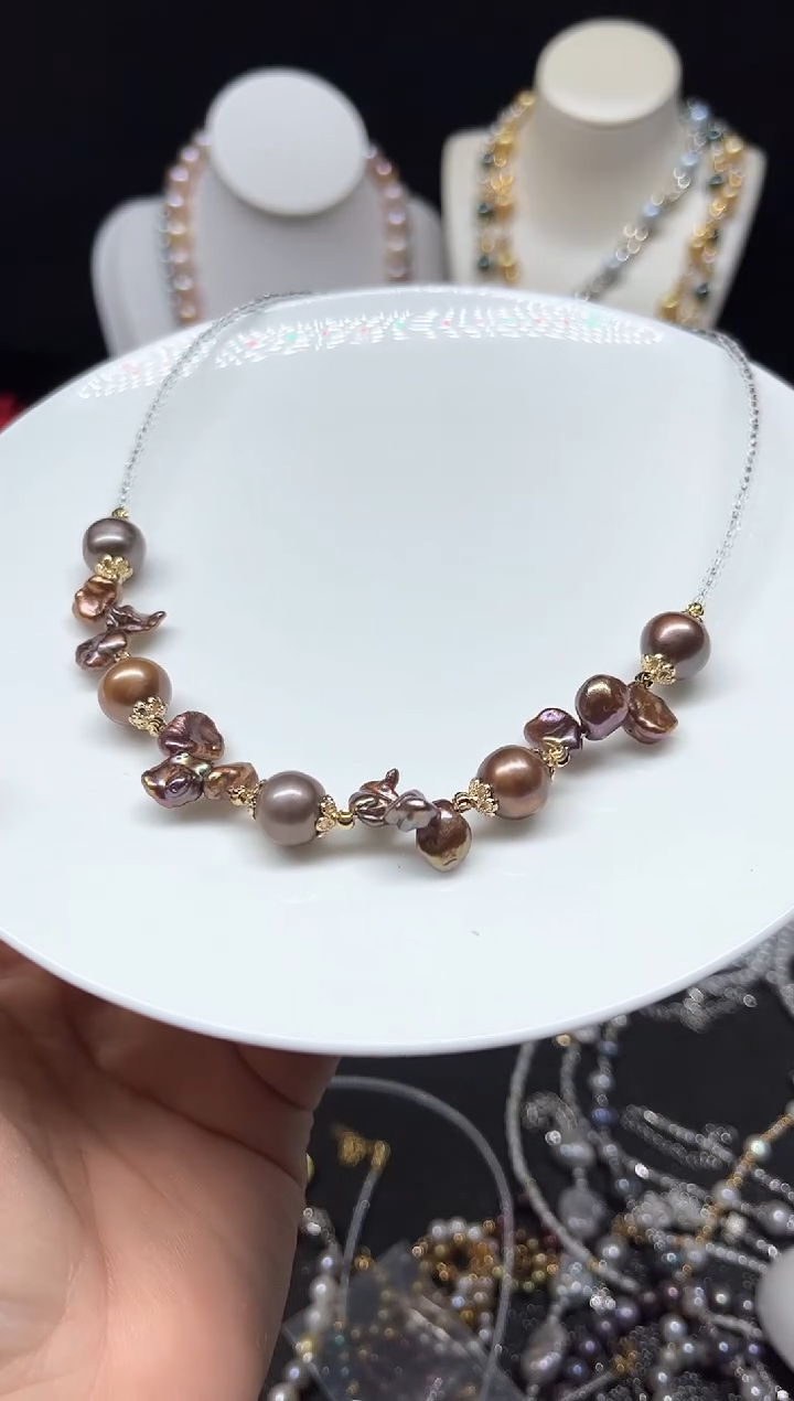 【闪购商品】淡水珍珠颈饰未镶嵌多人