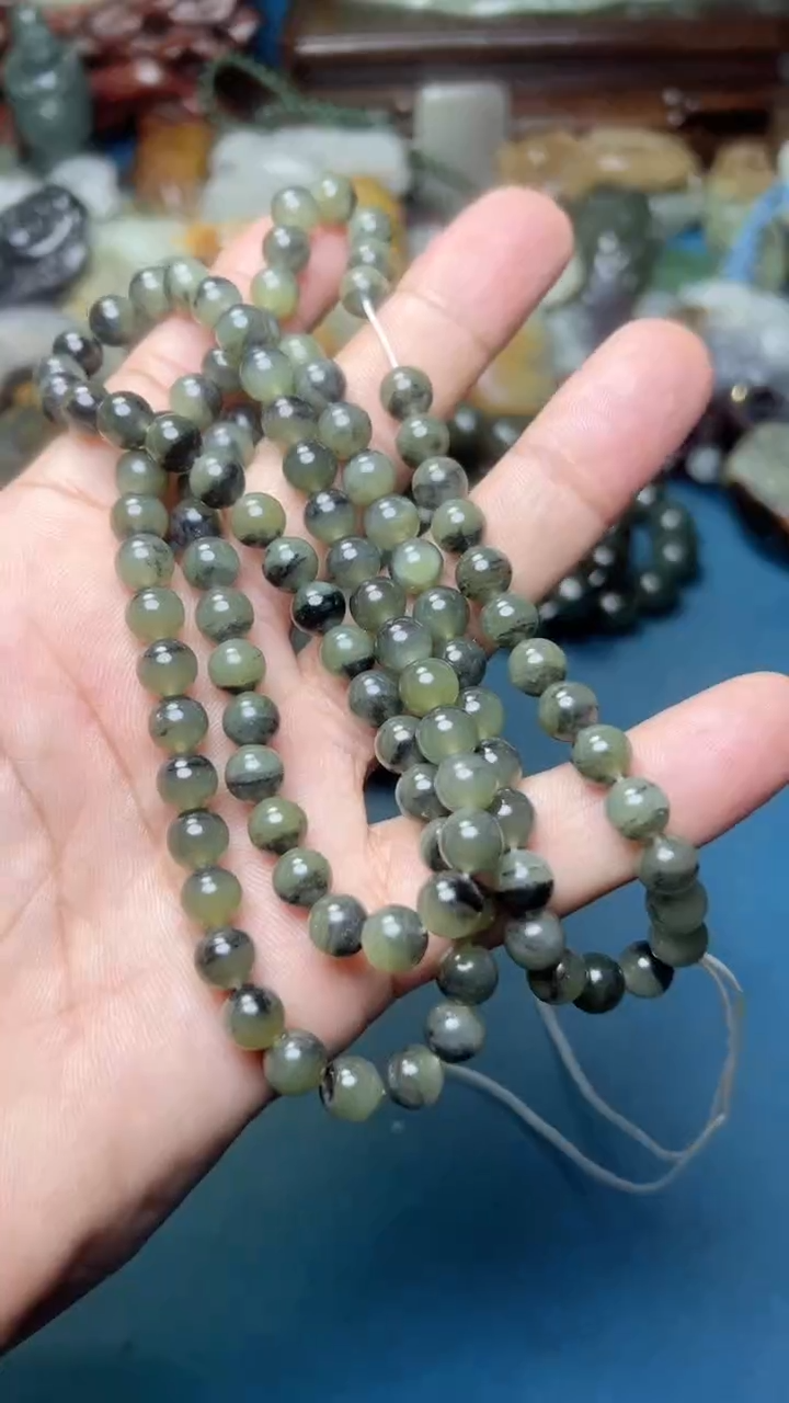 和田玉未镶嵌挂件-