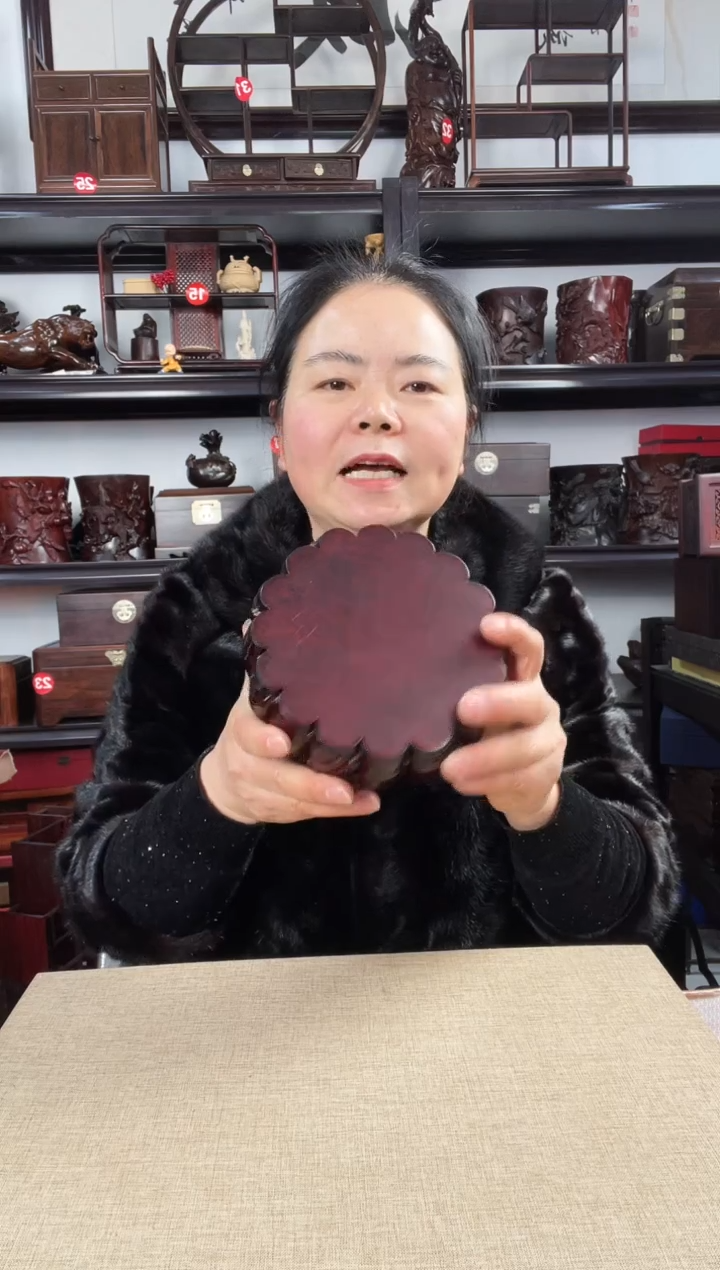 木136瑕疵老李红木工艺品