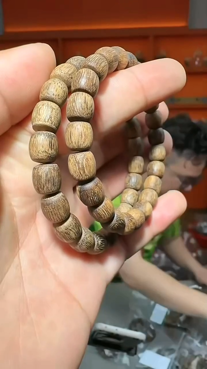沉香手串34号文莱沉水10g0.7多样性发一