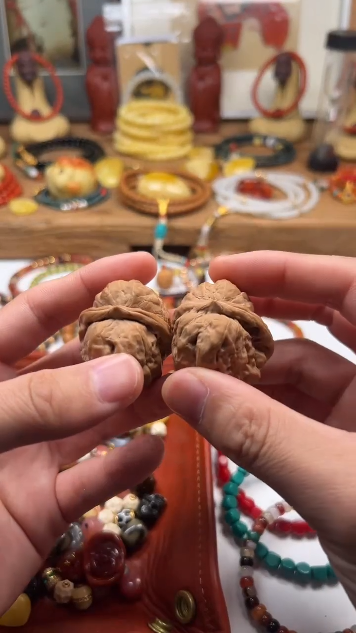 【闪购商品】猴头核桃把件闪电购哈摸头核桃