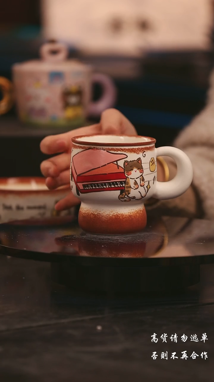 陶瓷景德镇可爱设计师款陶瓷 