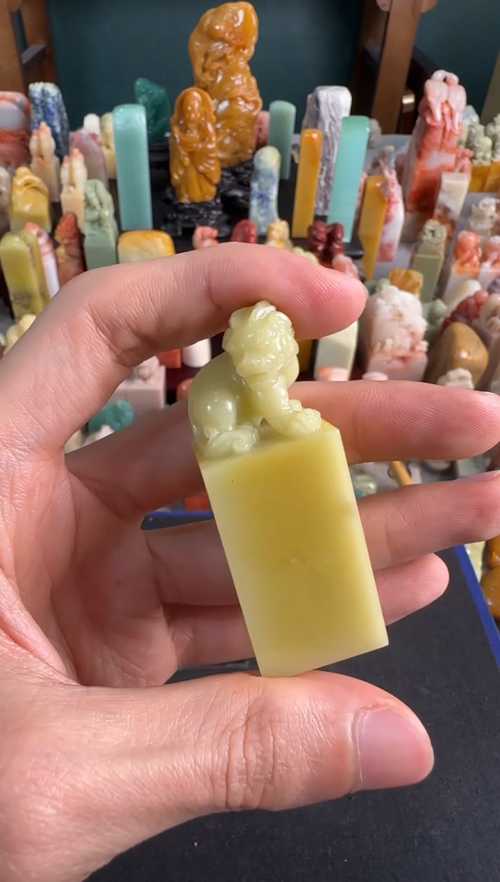 【闪购商品】青田石印石包四字5953