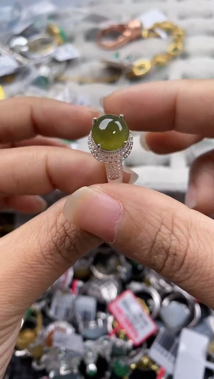 未镶嵌戒指翡翠11---1