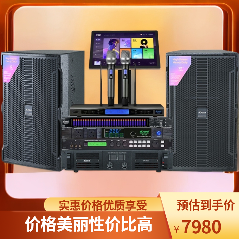 LABAB/蓝博声德国高端家庭ktv酒吧演出舞台大功率音响套装功放机