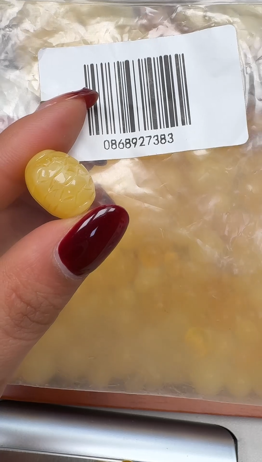 裸石琥珀未镶嵌如图