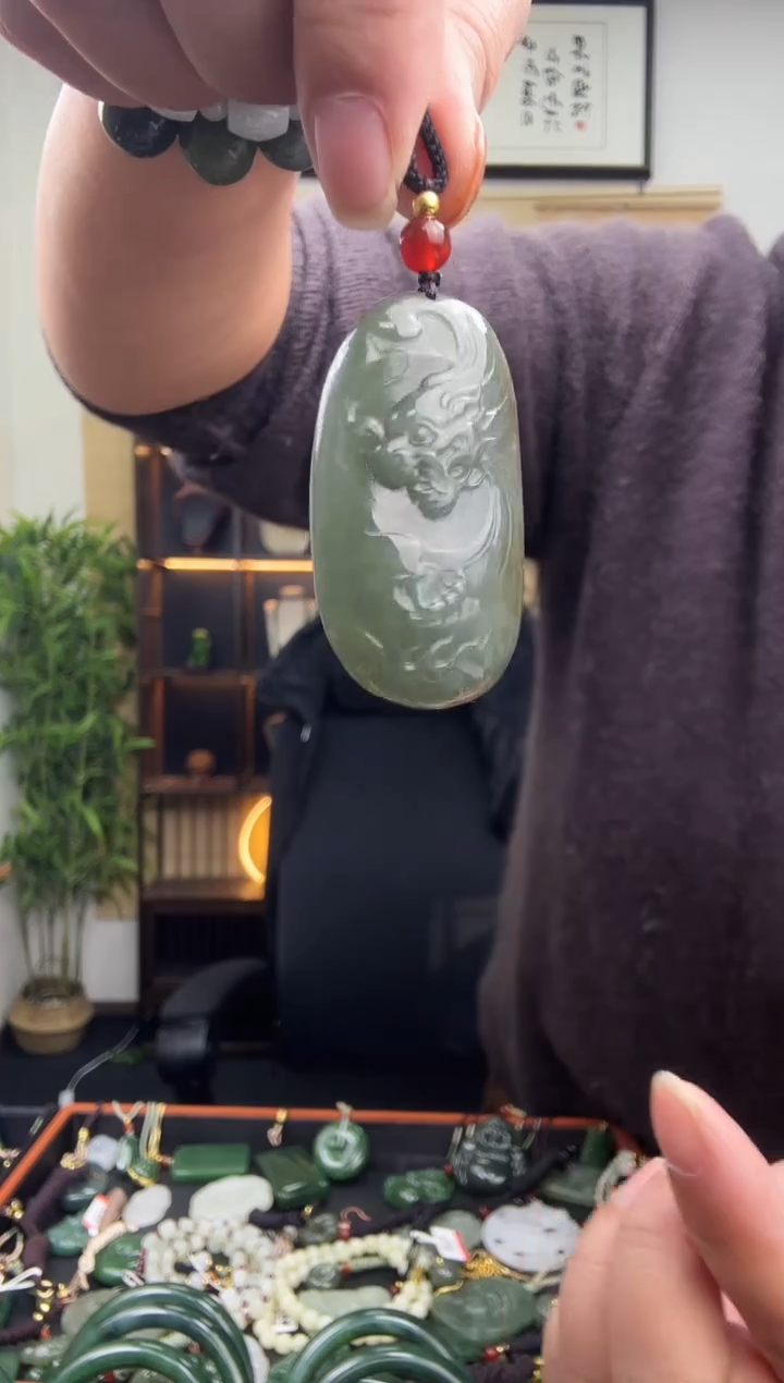 颈饰未镶嵌和田玉多样性发一  23