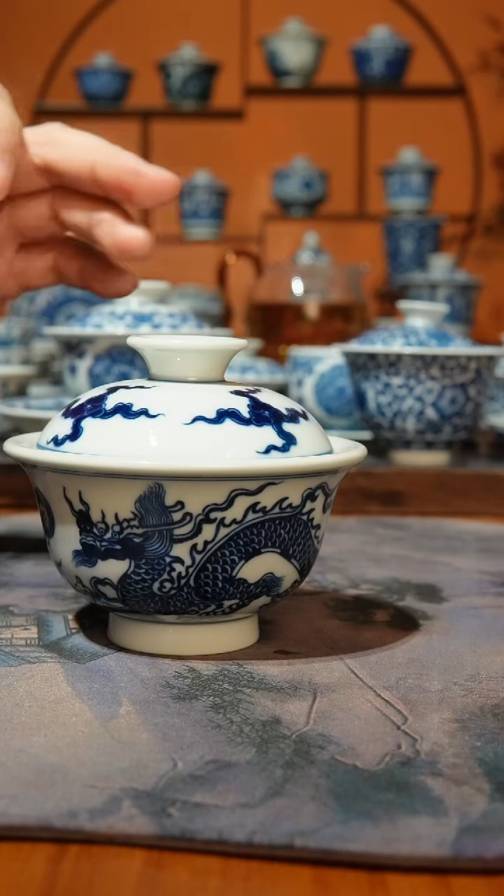 【闪购商品】景德镇镹曰陶手工手绘茶具