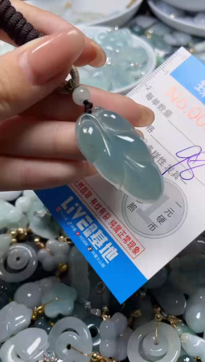 颈饰未镶嵌翡翠2593