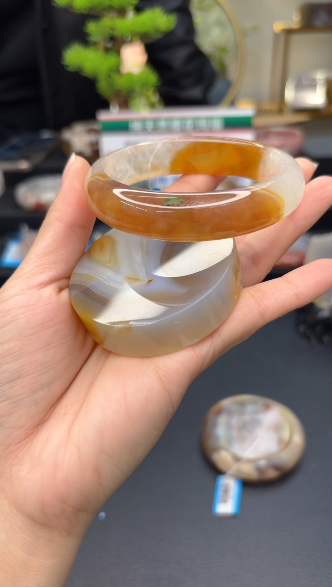 【闪购商品】石英质玉手镯未镶嵌C311(60圈赠送镯心)