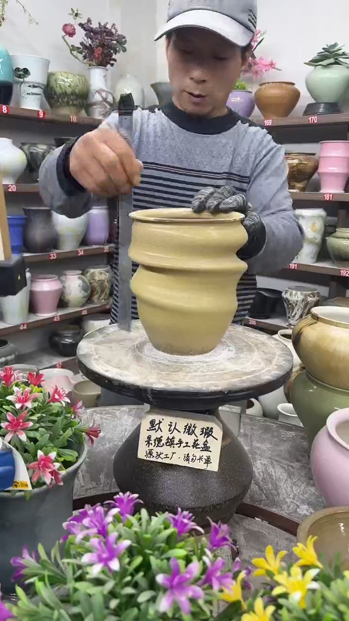 12-20-高19口13瑕-花盆