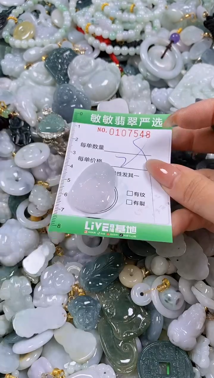 【闪购商品】翡翠颈饰未镶嵌闪购0107548