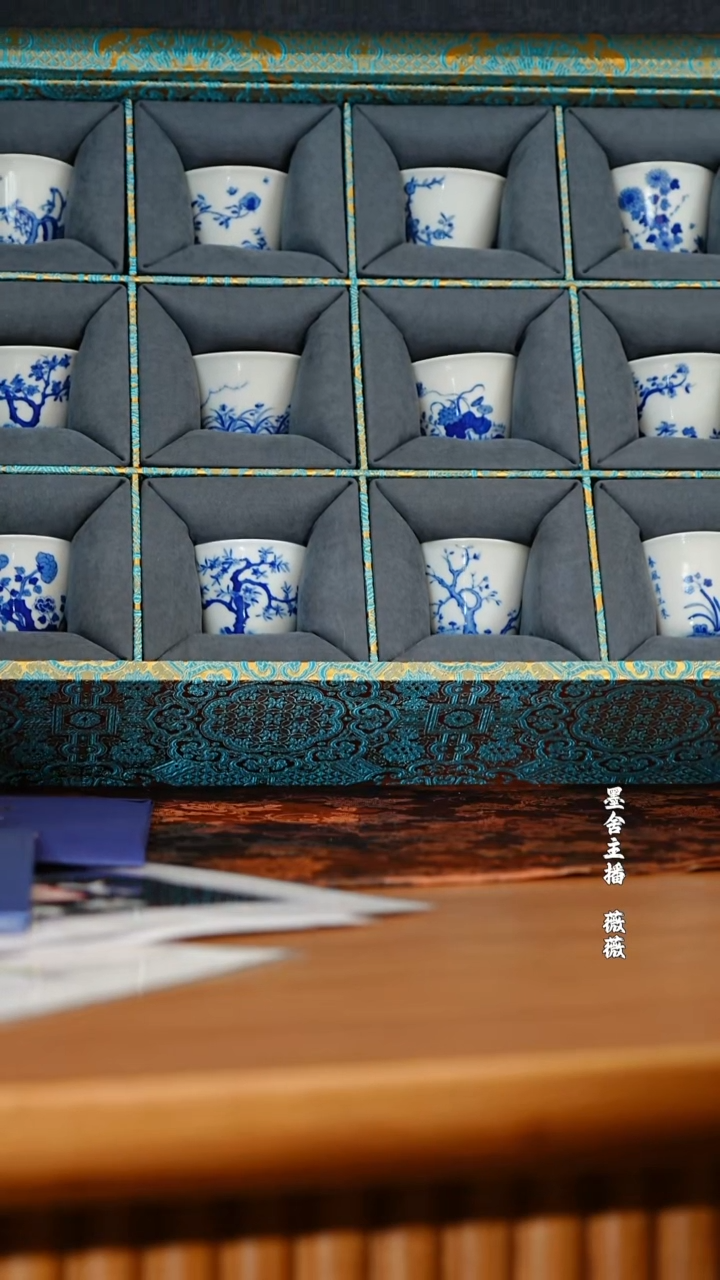 【闪购商品】古窑御器柴烧十二花神套组