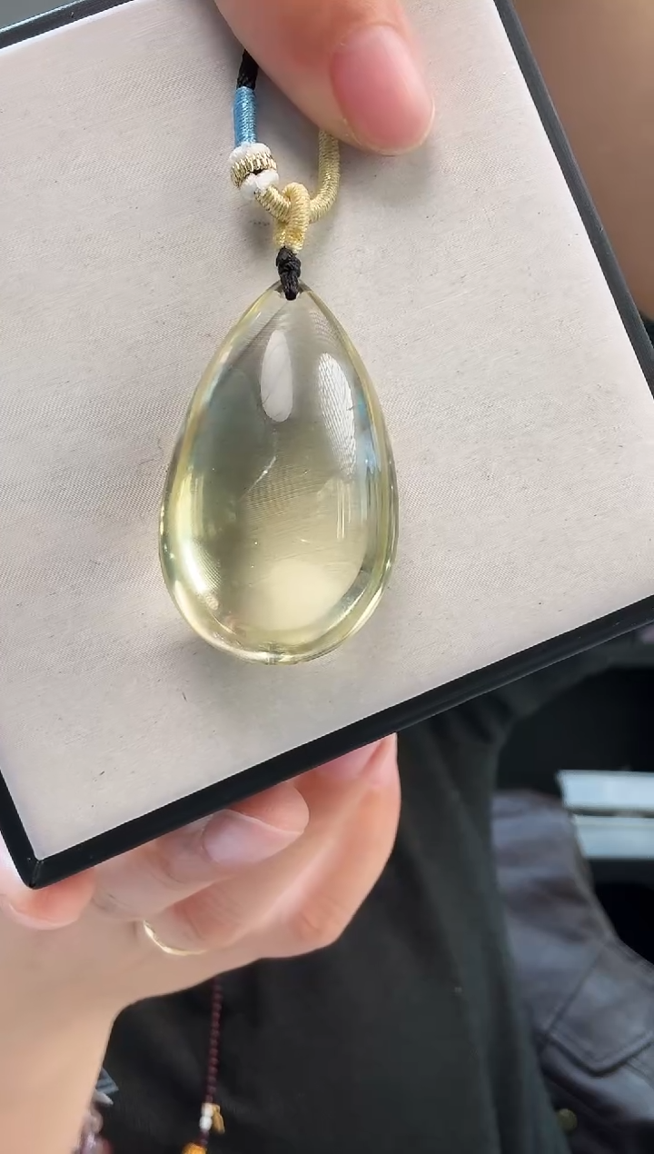 吊坠(赠链)未镶嵌水晶优1464 