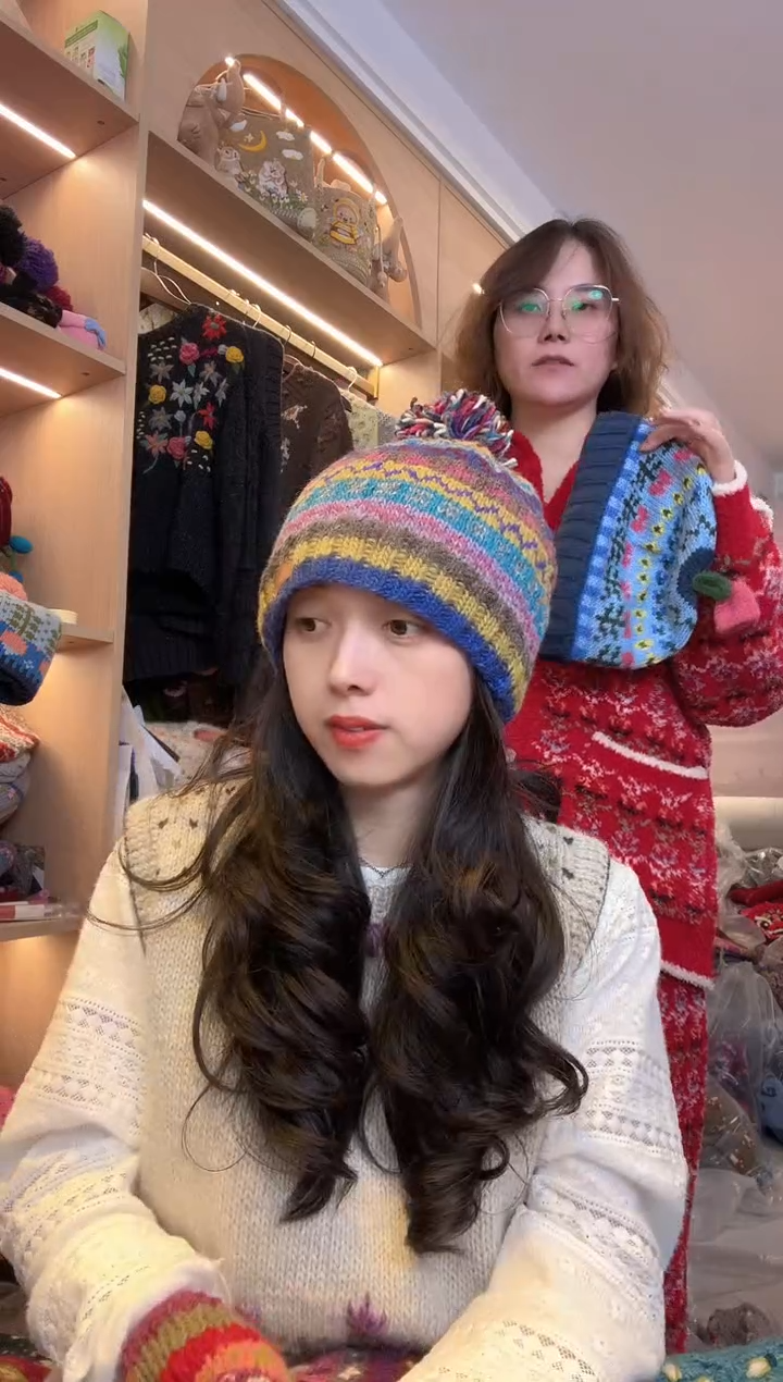 羊毛小*窝百羊毛单球帽B681