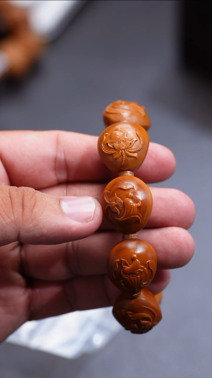 橄榄核手串/手链2.0铁核无相佛