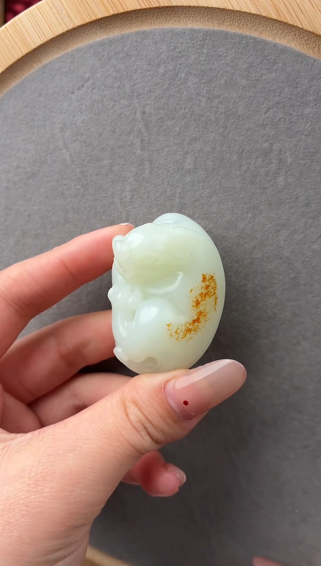 未镶嵌和田玉挂件007 貔貅招财