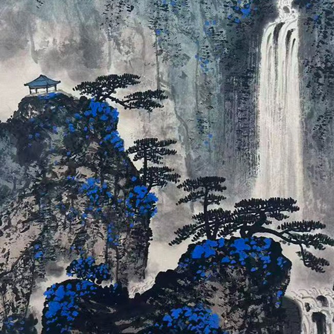 DZ10415 山水 纸本 69*44