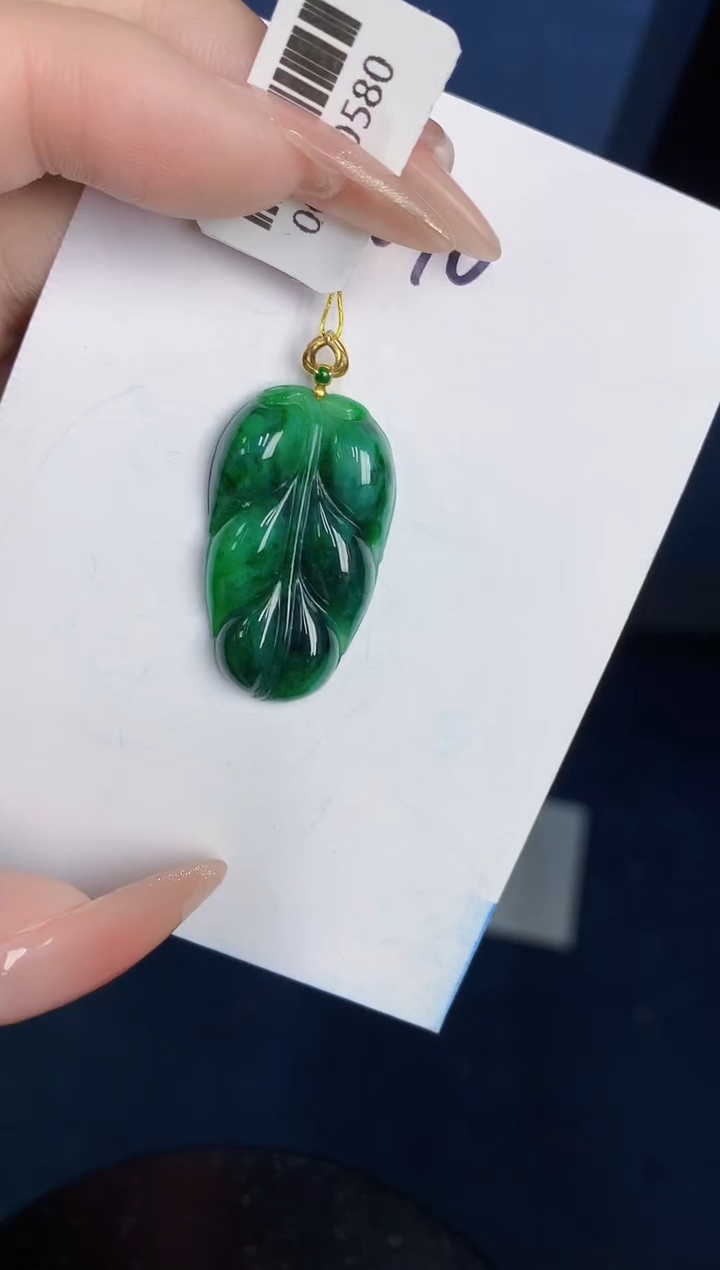 【闪购商品】翡翠颈饰18K金镶嵌000000000