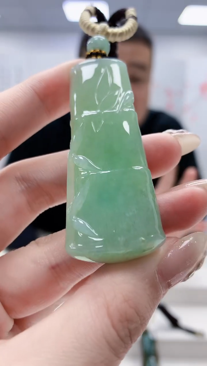 未镶嵌定制翡翠4898jw-毛货挂件11