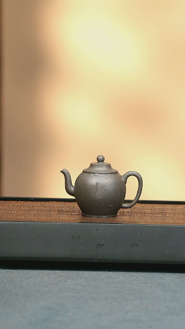 【闪购商品】紫砂茶壶五堂  平肩橄榄-瑞德堂-手工炼泥