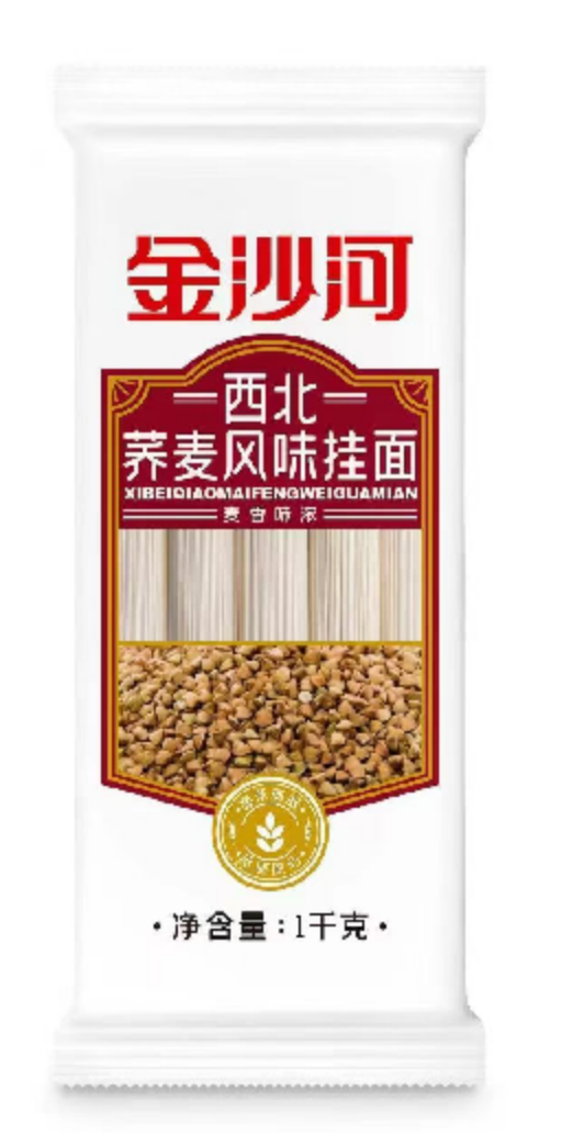 金沙河西北荞麦风味面1袋