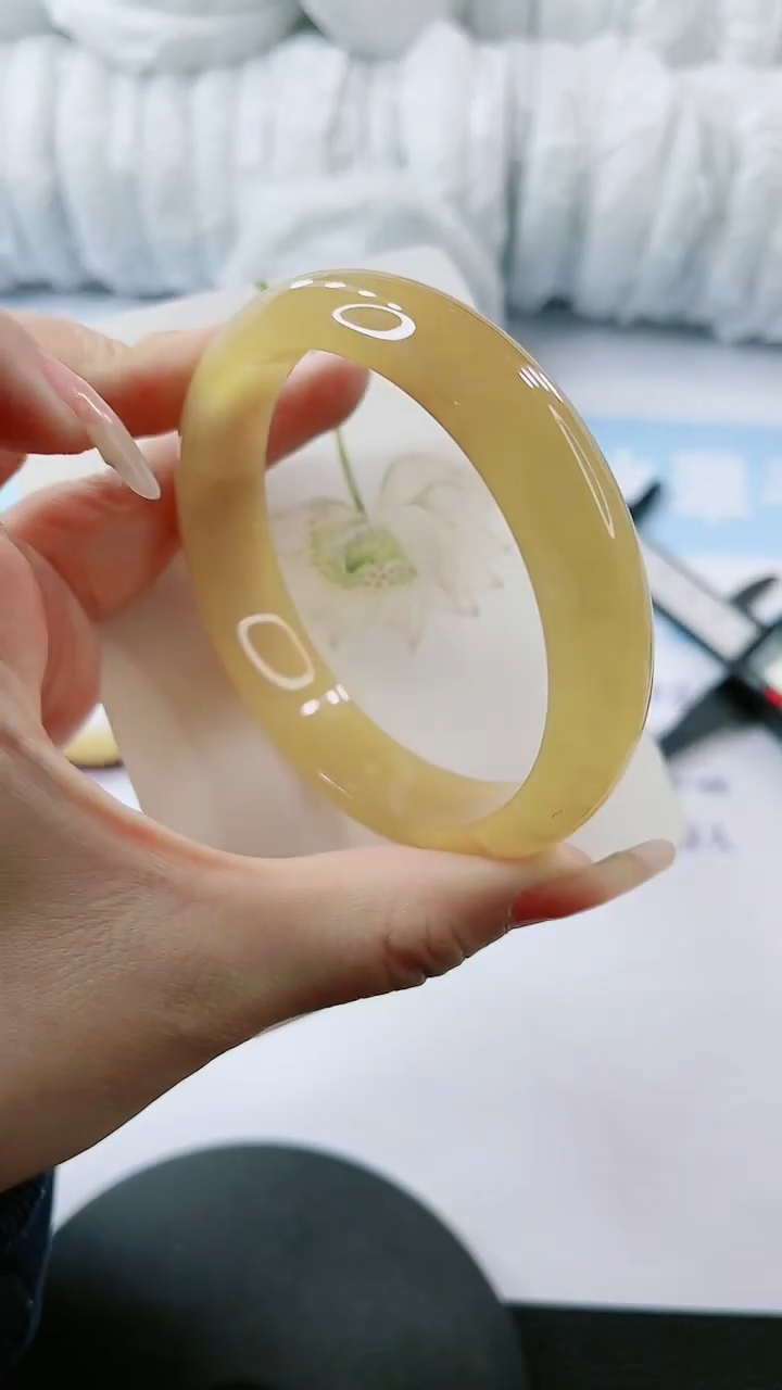 【闪购商品】石英质玉手镯未镶嵌多样性发货L516-62