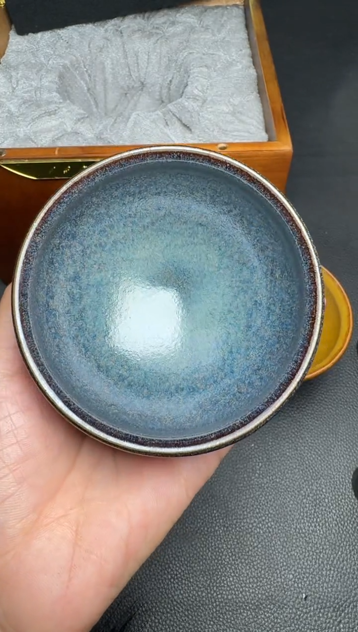 【闪购商品】茶盏孙建兴乌金蓝97