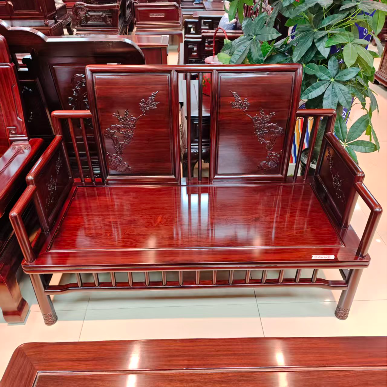 酸枝木 小亭别院双人位