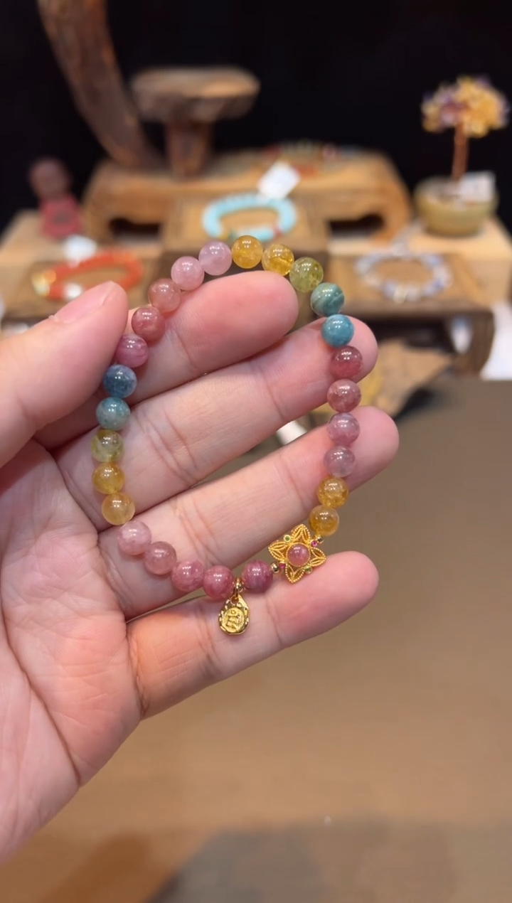 手链未镶嵌碧玺手饰@@F5373