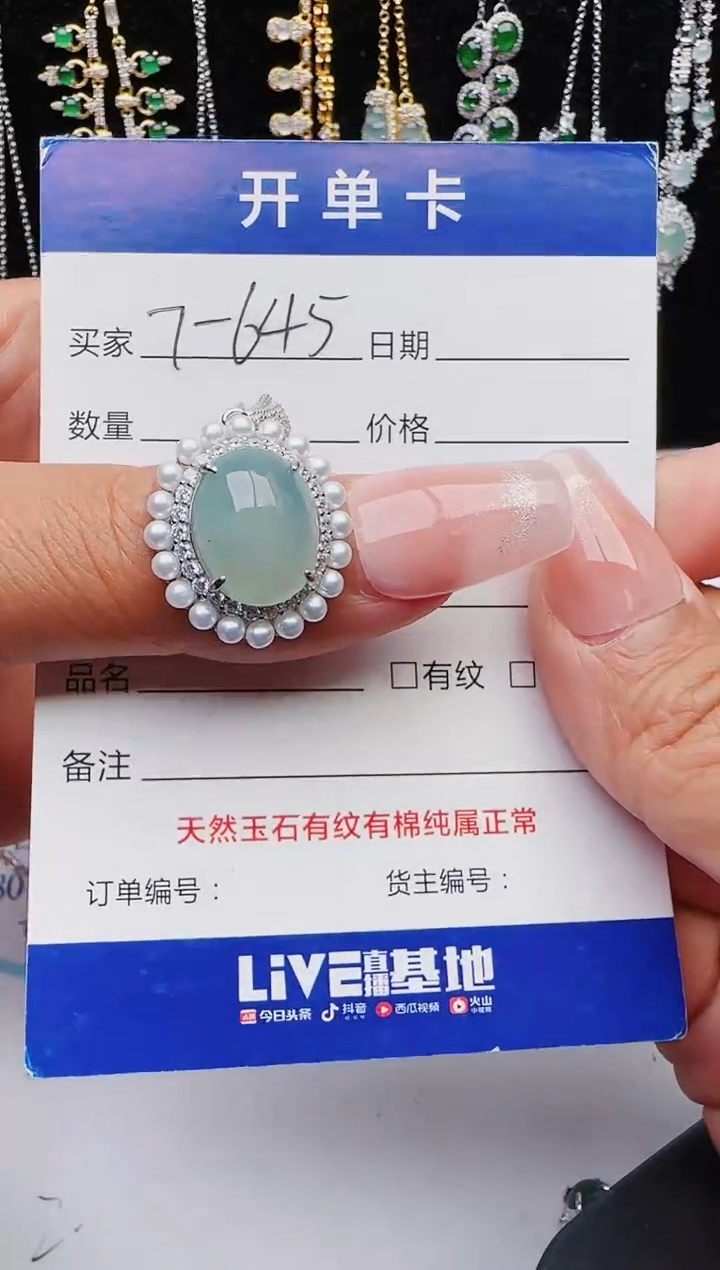 翡翠银S925镶嵌颈饰11111111