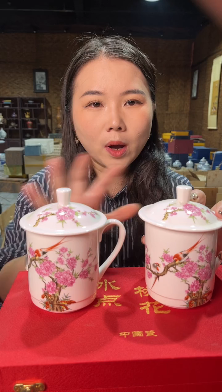 摆件景德镇陶瓷摆件B702