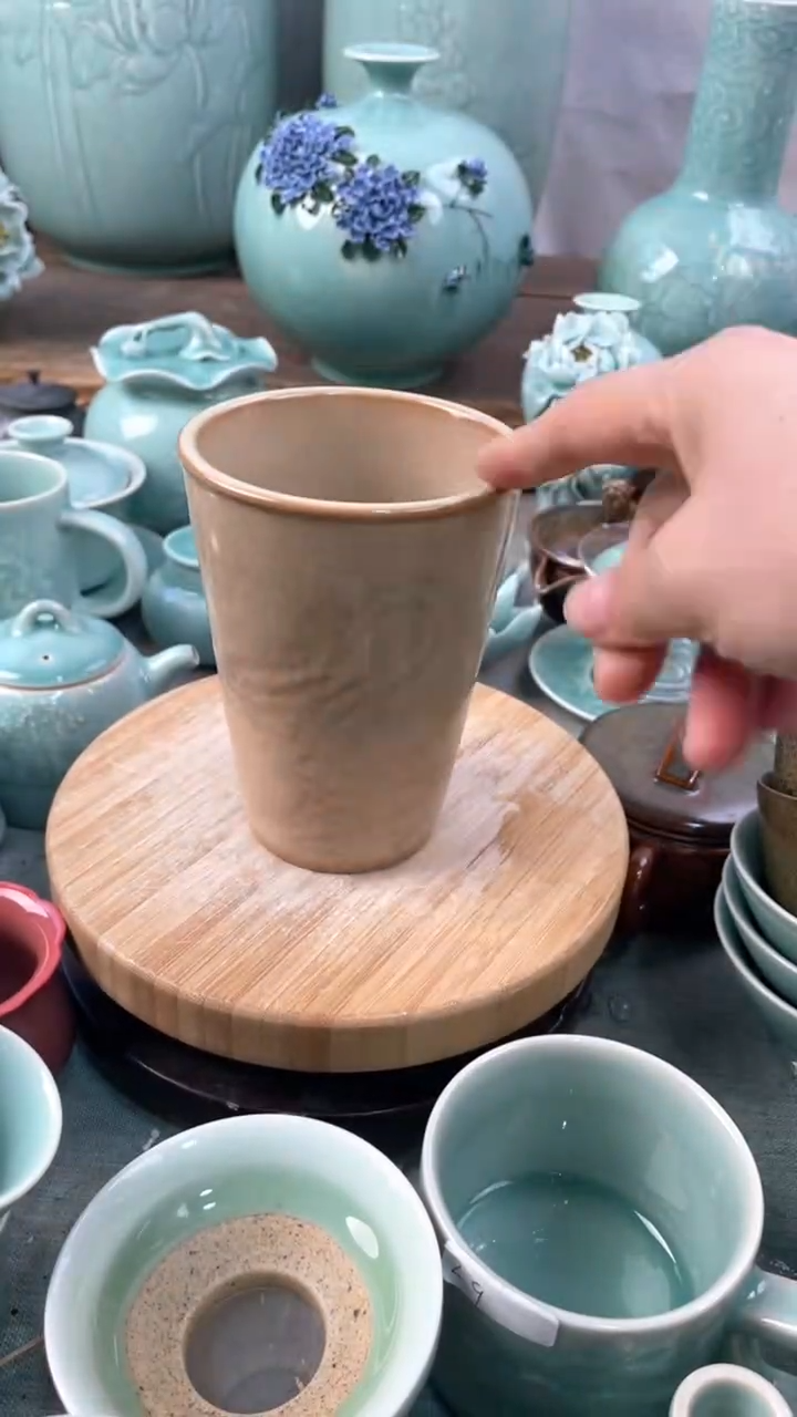 【闪购商品】特价 微瑕 慧仙青瓷