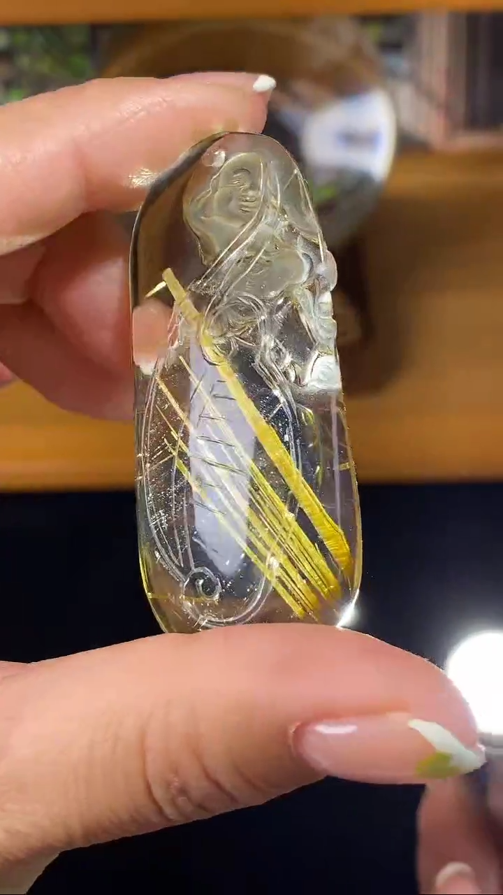 【闪购商品】水晶项链未镶嵌S52033多样性发一板钛吊坠50