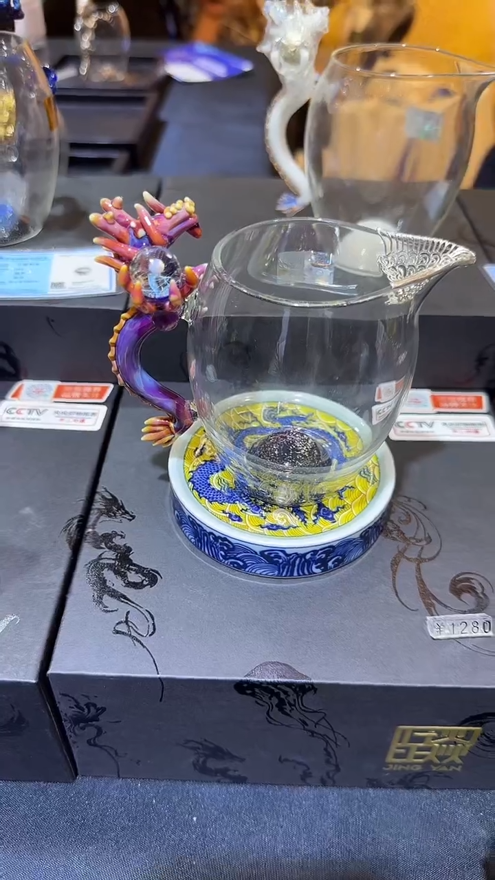 赤龙三代公道杯+银嘴+瓷盖置