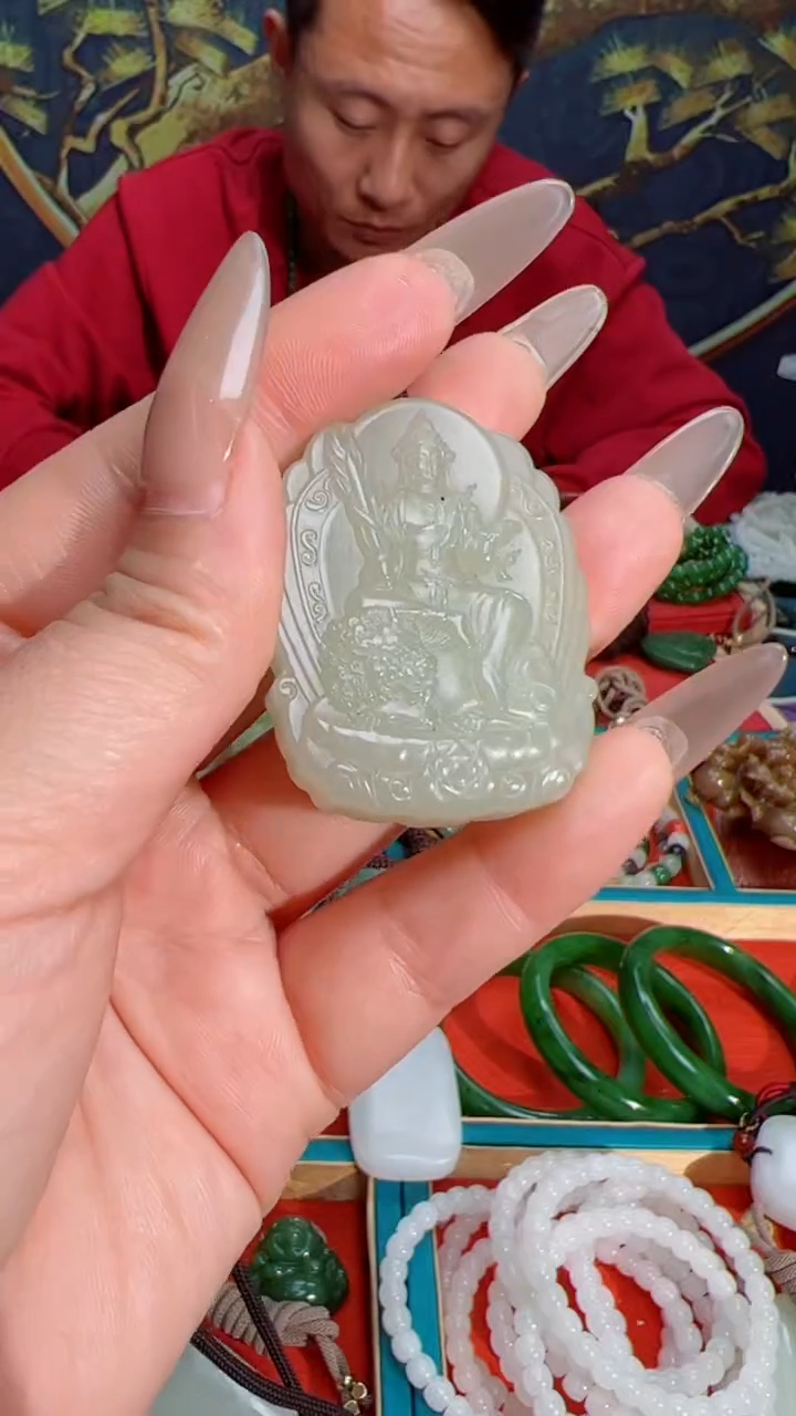 【闪购商品】和田玉吊坠未镶嵌1