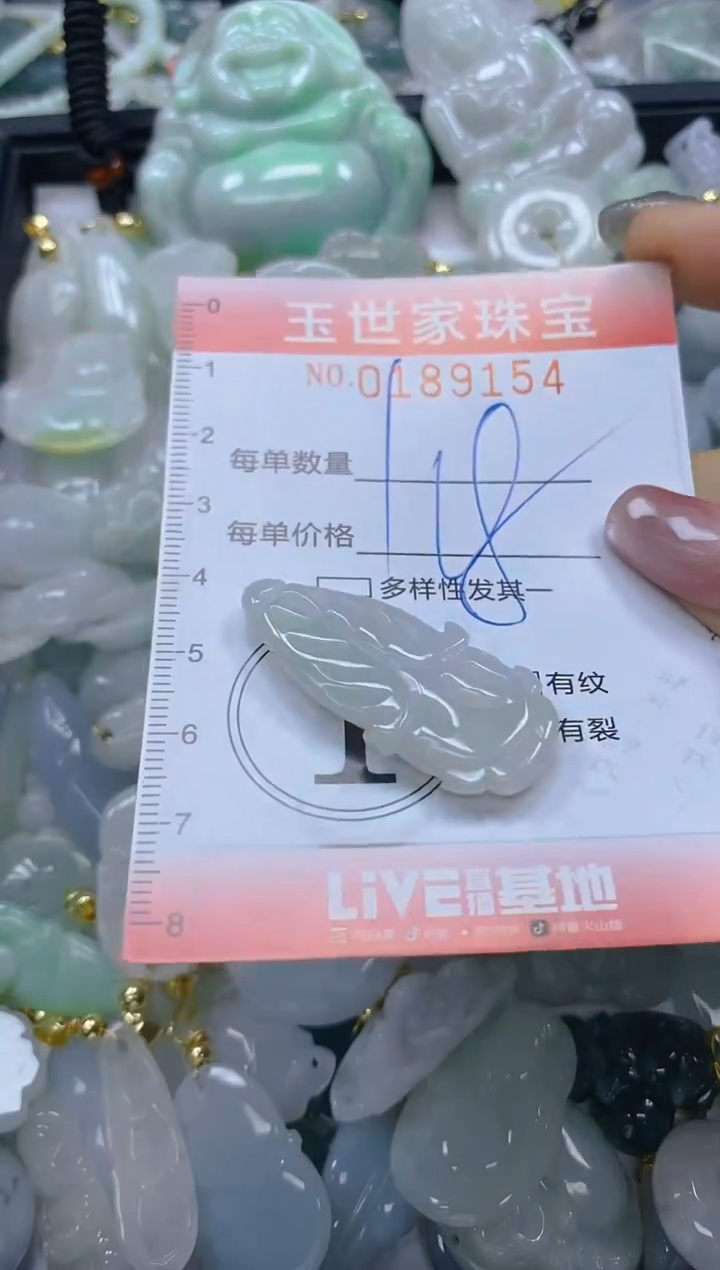 【闪购商品】翡翠颈饰未镶嵌闪购0189154