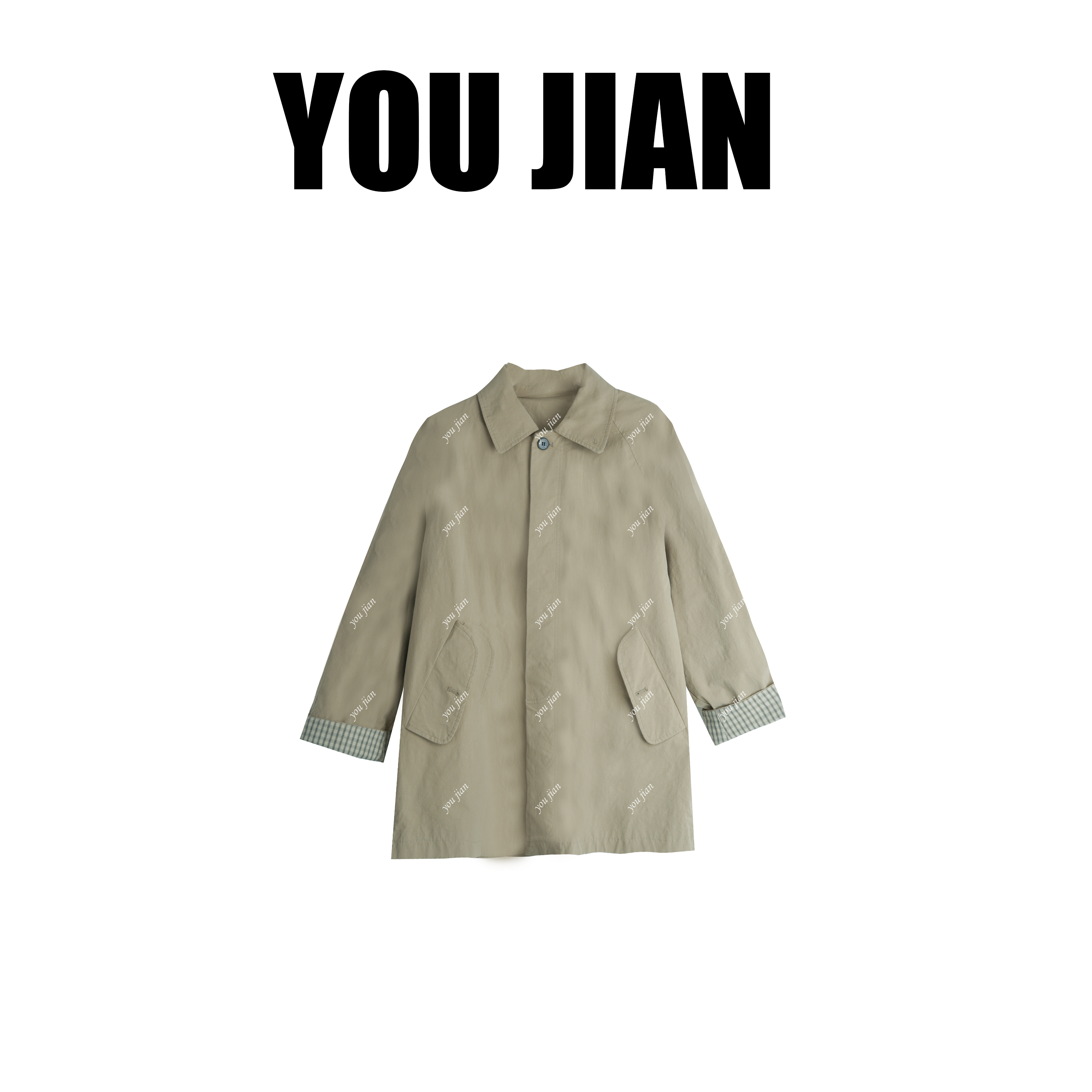 【留声机】日系复古风衣做旧高密气质