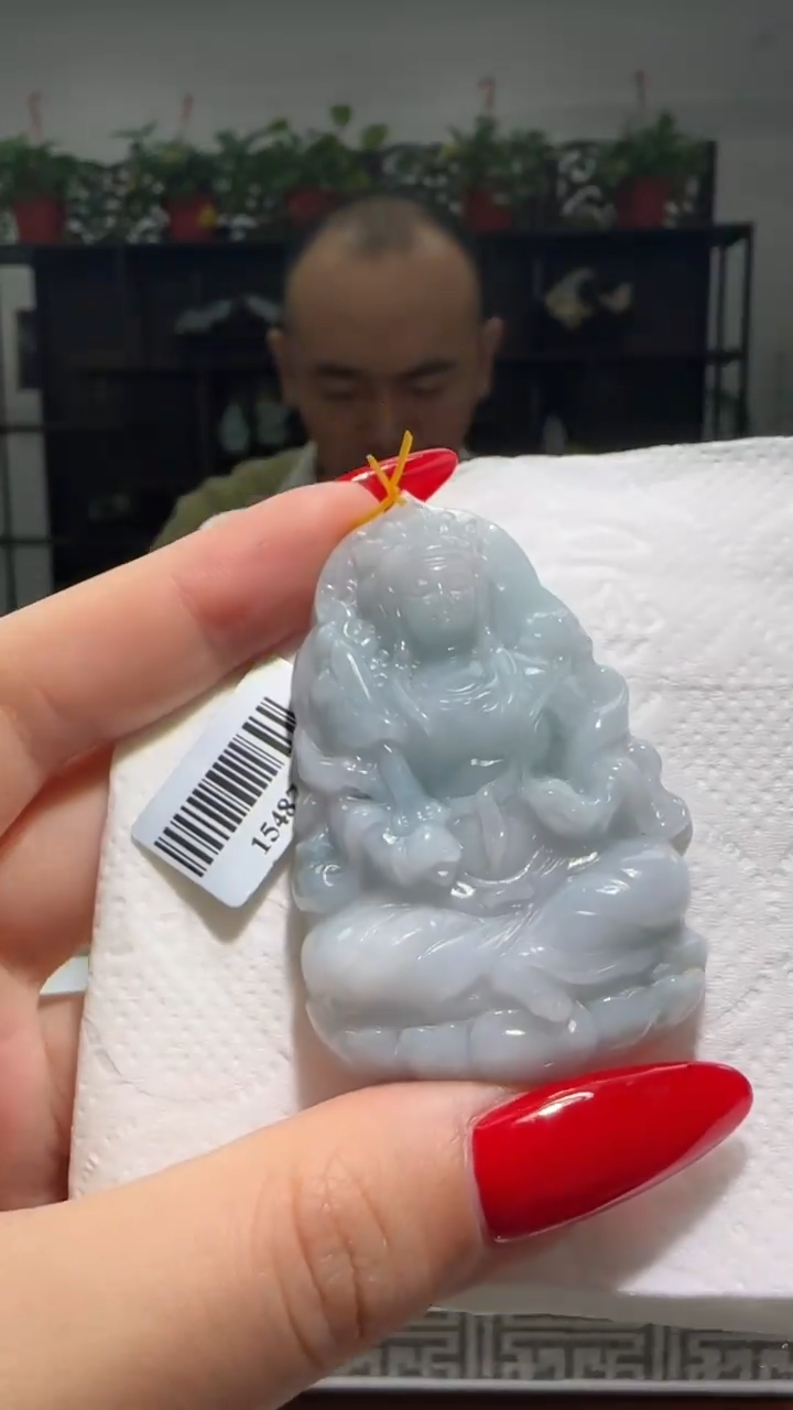 【闪购商品】翡翠颈饰未镶嵌天然翡翠A货吊坠