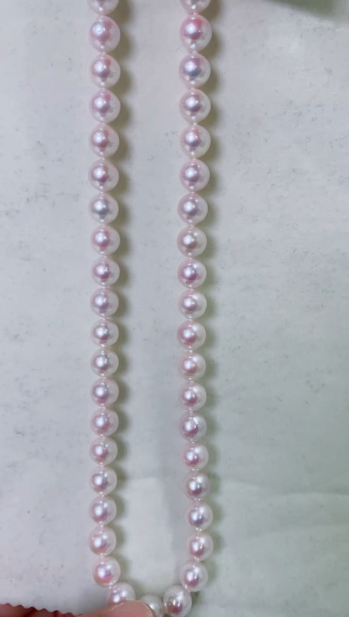 未镶嵌LL海水珍珠珍珠项链@@a1692